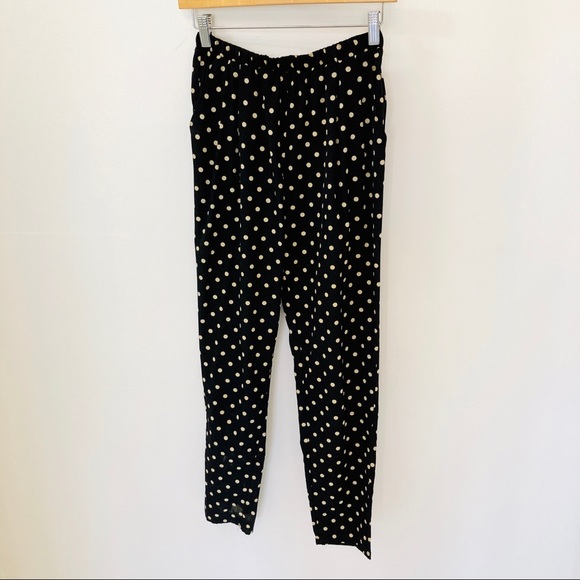 New Polka Dot Cropped Trousers - Picture 2 of 5